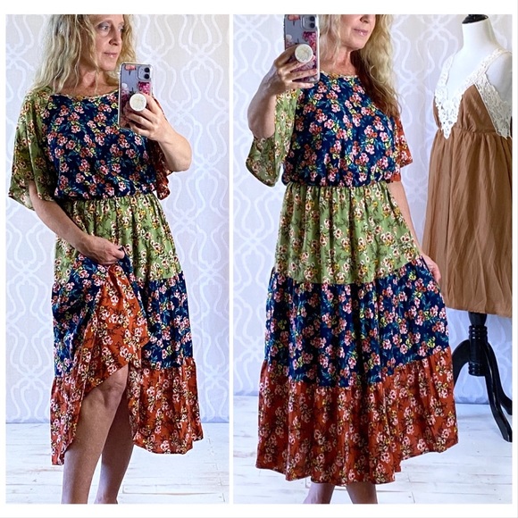 Frolic in the Meadow Midi Dress - Picture 8 of 16
